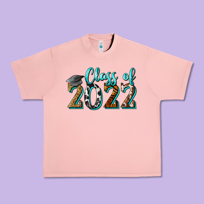 Class Of 2022 Graduation Urban Heavy Tee Designed By Barkaloodesign
