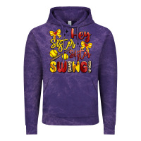 Cloud Purple hey sister sister swing softball Vintage Hoodie - Artiststas