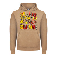 Vintage Coffee hey sister sister swing softball Vintage Hoodie - Artiststas