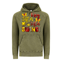 Vintage Olive hey sister sister swing softball Vintage Hoodie - Artiststas