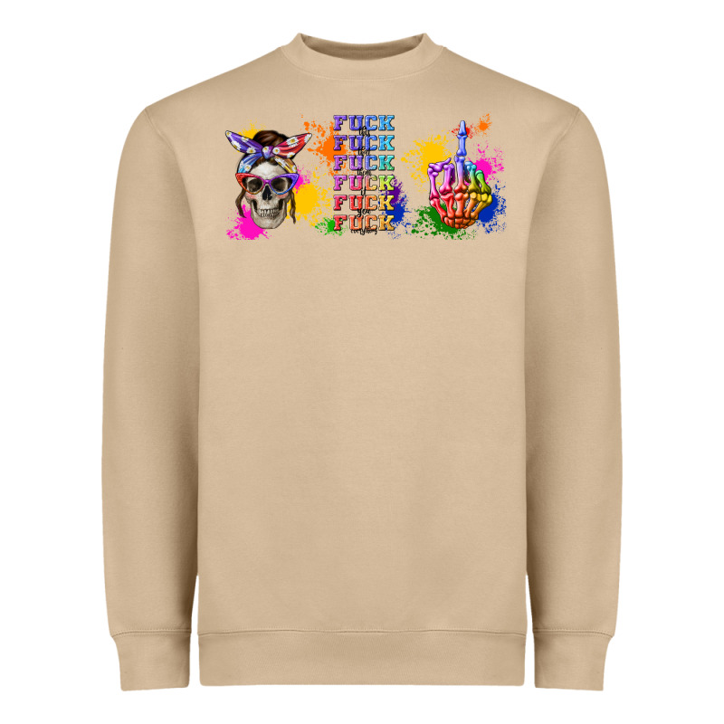 Fuck This Fuck That Fuck Them Fuck It Fuck You Fuc Heavyweight Sweatshirt by TumblerDesignByShophia | Teevron