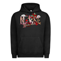 Pigment Black nurse valentines day Urban Hoodie - RacoonDesign