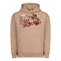 Pigment Burro nurse valentines day Urban Hoodie - RacoonDesign