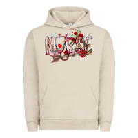 Pigment French Oak nurse valentines day Urban Hoodie - RacoonDesign