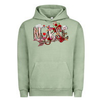 Nurse Valentines Day Urban Hoodie | Teevron
