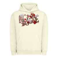 Pigment Pistachio nurse valentines day Urban Hoodie - RacoonDesign