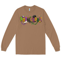 Toasted Coconut mardi gras principal Long Sleeve Tee - texasbilliewilder