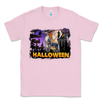 Bubblegum Pink Halloween Wolf Classic Tee - LillyAllenDesigns