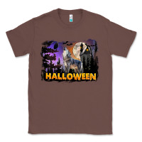 Chestnut Halloween Wolf Classic Tee - LillyAllenDesigns
