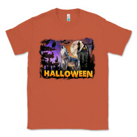 Copper Halloween Wolf Classic Tee - LillyAllenDesigns