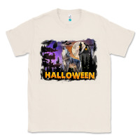 Natural Halloween Wolf Classic Tee - LillyAllenDesigns