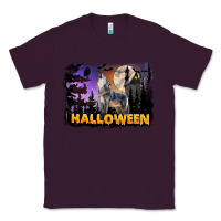 Plum Halloween Wolf Classic Tee - LillyAllenDesigns