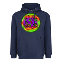 Navy teacher monsters earrings Heavyweight Hoodie - BundleAndBundleShop