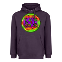 Plum teacher monsters earrings Heavyweight Hoodie - BundleAndBundleShop