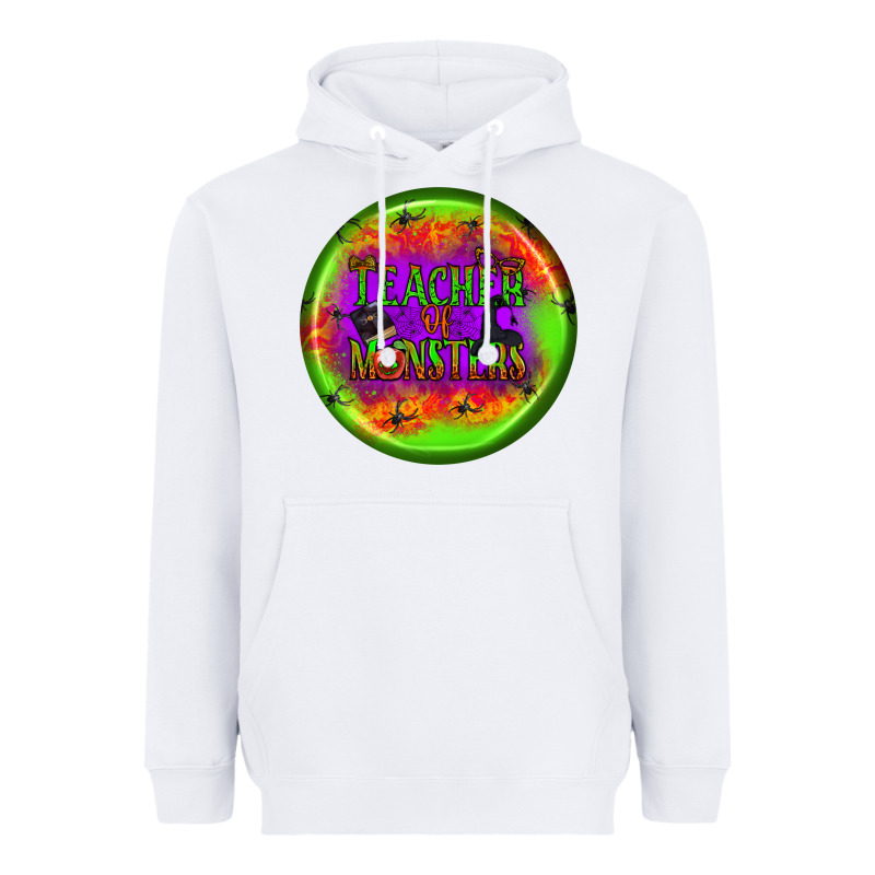 Teacher Monsters Earrings Heavyweight Hoodie by BundleAndBundleShop | Teevron