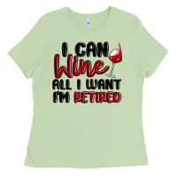 Matcha i can wine all i want lm retired Ladies Tee - MaliasSmallBusiness