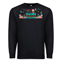 Black coffe gives me teacher powers libbey glass Premium Sweatshirt - BundleAndBundleShop