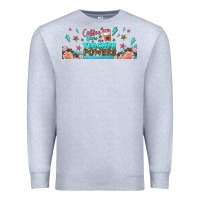 Heather Grey coffe gives me teacher powers libbey glass Premium Sweatshirt - BundleAndBundleShop
