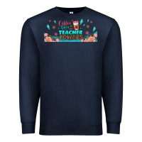 Navy coffe gives me teacher powers libbey glass Premium Sweatshirt - BundleAndBundleShop