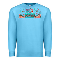 Ocean Blue coffe gives me teacher powers libbey glass Premium Sweatshirt - BundleAndBundleShop