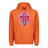 Carrot breast cancer cross Premium Hoodie - FaDigitalArtStudio