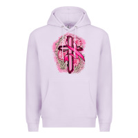 Lilac breast cancer cross Premium Hoodie - FaDigitalArtStudio