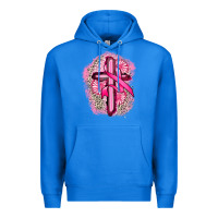 True Royal breast cancer cross Premium Hoodie - FaDigitalArtStudio