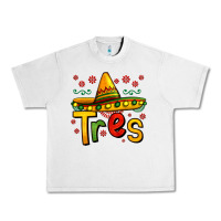 Tres My Third Mexican Birthday Urban Heavy Tee | Teevron