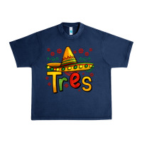 Navy tres my third mexican birthday Urban Heavy Tee - Jasminsmagicworld