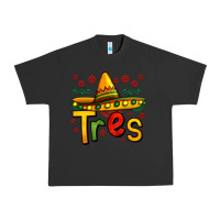 Pigment Black tres my third mexican birthday Urban Heavy Tee - Jasminsmagicworld