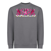 Cancer Ribbon With Daisy Heavyweight Sweatshirt | Teevron