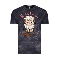 Cloud Black the lord is my shepherd Vintage Tee - Artiststas