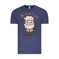 Vintage Denim the lord is my shepherd Vintage Tee - Artiststas