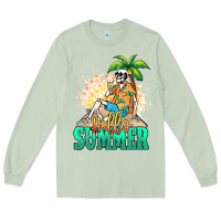 Matcha Hello summer skeleton Long Sleeve Tee - NancyCooperArtShop