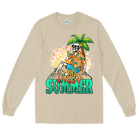 Mushroom Hello summer skeleton Long Sleeve Tee - NancyCooperArtShop