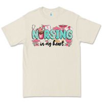 Bone nursing in my heart Premium Tee - MaliasSmallBusiness
