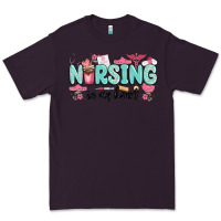 Plum nursing in my heart Premium Tee - MaliasSmallBusiness