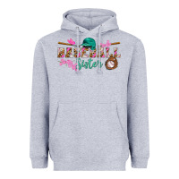 Heather Grey baseball sister Heavyweight Hoodie - BundleAndBundleShop