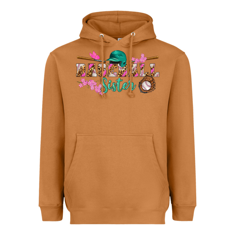 Baseball Sister Heavyweight Hoodie by BundleAndBundleShop | Teevron