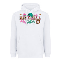 White baseball sister Heavyweight Hoodie - BundleAndBundleShop