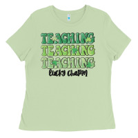 Matcha teaching lucky charm Ladies Tee - MaliasSmallBusiness