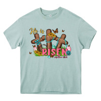 Arona he is risen Heavy Core Tee - MaliasSmallBusiness