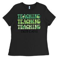 Black teaching lucky charm Ladies Tee - MaliasSmallBusiness