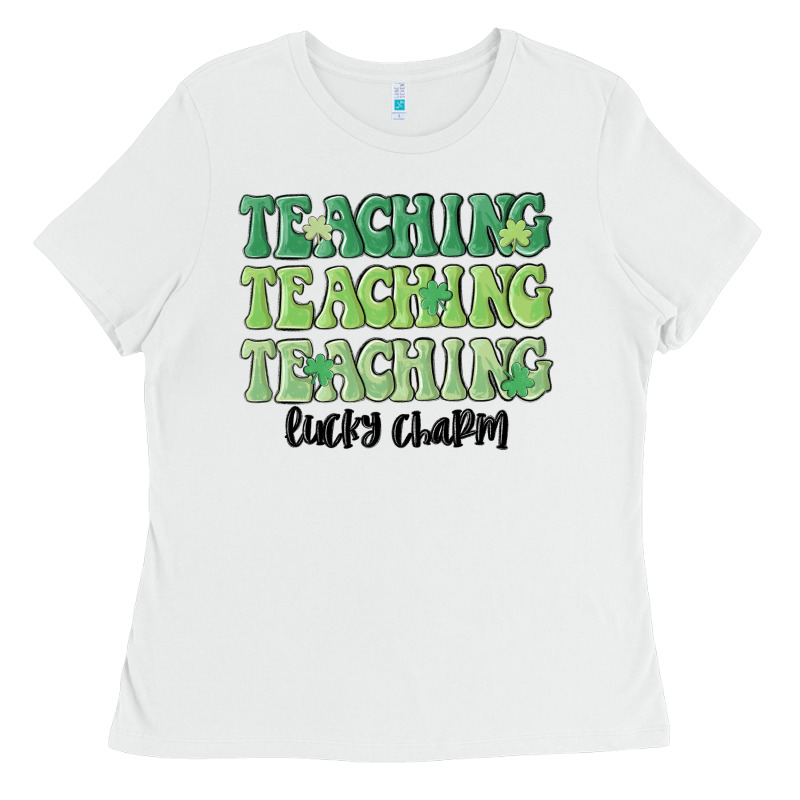 Teaching Lucky Charm Ladies Tee by MaliasSmallBusiness | Teevron