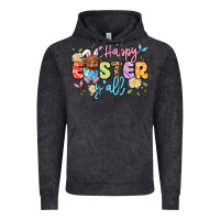 Vintage Black happy easter yall Vintage Hoodie - Artiststas