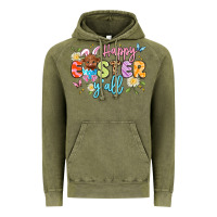 Vintage Olive happy easter yall Vintage Hoodie - Artiststas