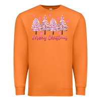 Carrot Merry Christmas Trees Premium Sweatshirt - FaDigitalArtStudio