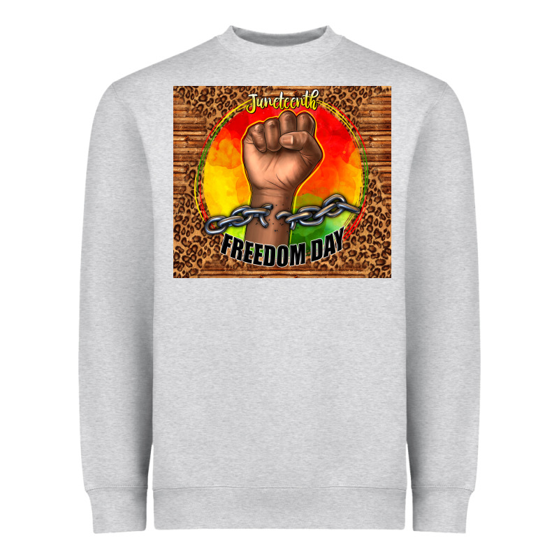 Juneteenth Freedom Day Heavyweight Sweatshirt by TumblerDesignByShophia | Teevron