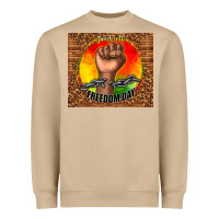 Mushroom juneteenth freedom day Heavyweight Sweatshirt - TumblerDesignByShophia