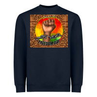 Navy juneteenth freedom day Heavyweight Sweatshirt - TumblerDesignByShophia